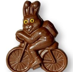 Choco Lait Lapin Bicyclette 125g